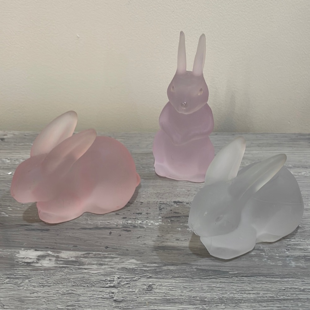 3 piece bunny decor set🐰🐰🐰